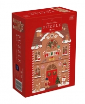 Puzzle 200: Shape Christmas 1 - Gingerbread House