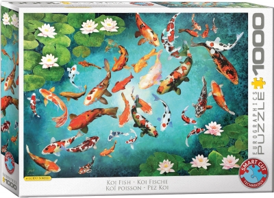 <img src='https://webimage.pl/pics/962/6/d628136656962.jpg' style='height:440px' /> Puzzle 1000 Colorful Koi 6000-5696
