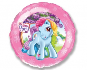 Balon foliowy Godan Pony okrągły 46 cm (401524)