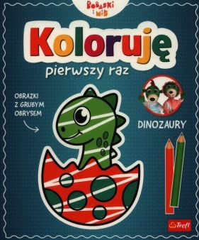 Koloruję pierwszy raz Dinozary - Martyna Jelonek