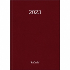 Kalendarz 2023 A5 Szefa bordo HERLITZ