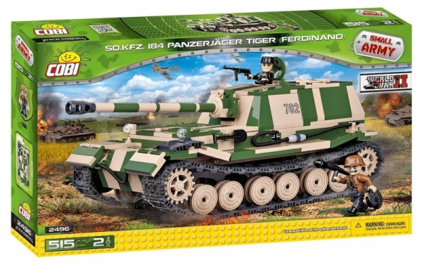 Cobi: Mała Armia WWII. SD. Kfz 184 Panzerjager Tiger (Ferdinand) - 2496