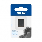 Farba akwarelowa MILAN na blistrze, kolor: czarny
