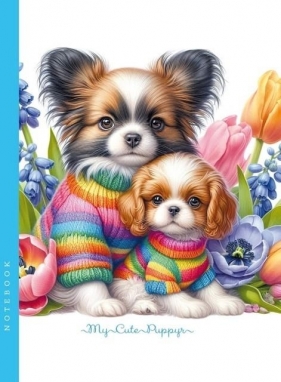 Notatnik 143x200 64K kratka Pieski