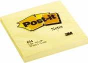 Notes samoprzylepny Post-It żółty 100k 76 mm x 76 mm