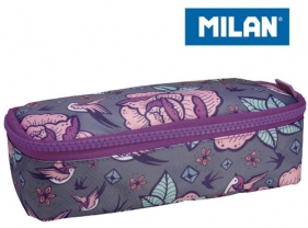 Piórnik MILAN owalny FLOWERS róż