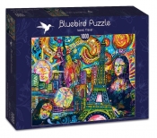 Bluebird Puzzle 1000: Ikony podróży (70496)