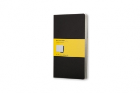 Zestaw 3 Zeszytów Moleskine Cahier Journals L w kratkę czarny