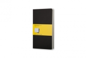 Zestaw 3 Zeszytów Moleskine Cahier Journals L w kratkę czarny