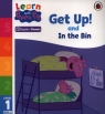 Learn with Peppa Phonics Level 1 Book 4 - Get Up! and In the Bin (Phonics