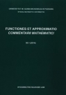 Functiones et approximatio