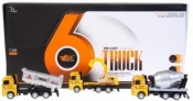 Auto budowlane metalowe 12cm mix