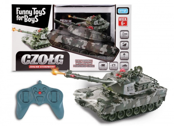 Czołg zdalnie sterowany Funny Toys For Boys (132964)