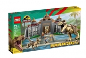 LEGO Jurassic World 76961: Centrum dla odwiedzających - atak tyranozaura i raptora