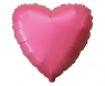  Balon foliowy Serce pastelowy czerwony 45cm