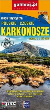 Karkonosze polskie i czeskie, 1:25 000