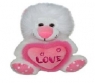 Lew z sercem 24cm