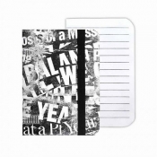 Notes Starpak A6 z gumką litery 80 kartek A6 80 k. kratka (399373)