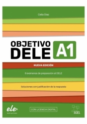 Objetivo DELE A1 Nueva Edicion 2024 + online - Celia Diaz