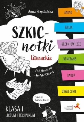 Szkicnotki literackie. Od Homera do Woltera - Anna Katarzyna Przystańska