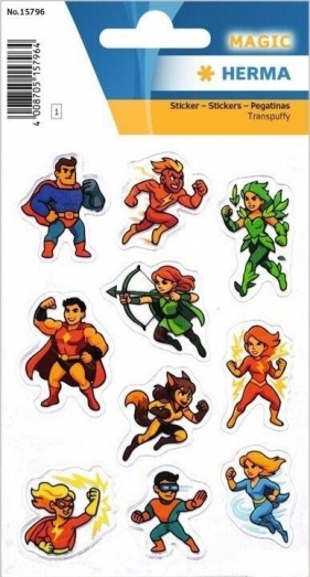 Naklejki Magic Super Hero