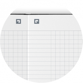 Notatnik Oxford Signature A5/80k kratka - czarny