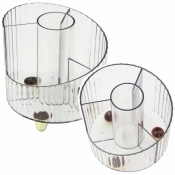 Organizer na przybory szkolne biały