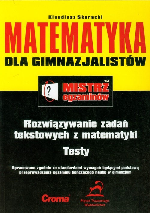 Mistrz egzaminów Matematyka gimnazjum