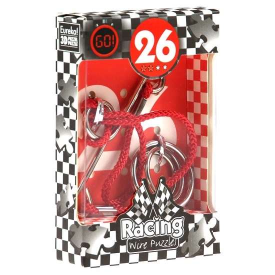 Łamigłówka druciana Racing nr 26 - poziom 2/4 (107456)