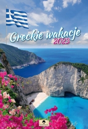 Kalendarz ścienny A3 Greckie wakacje