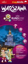 Warszawa Euro 2012 mapa i miniprzewodnik Augustyniak Urszula, Rogalska Marta