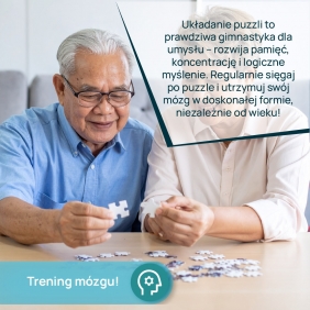 Gra dla Seniora. Puzzle Harmonia