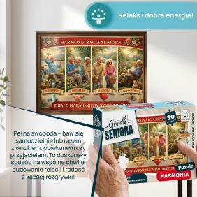 Gra dla Seniora. Puzzle Harmonia