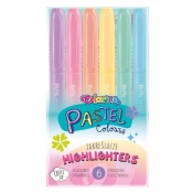 Zakreślacze Colorino Kids, 6 kolorów - pastel (84965PTR)