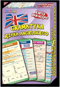 Karty edukacyjne - Gramatyka języka angielskiego