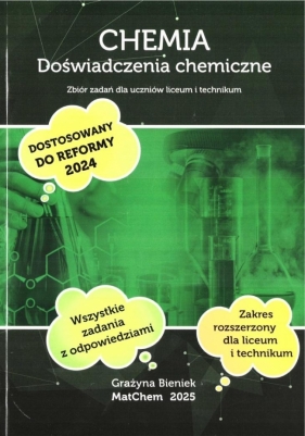Chemia. Doświadczenia chemiczne Zb. zadań LO - Grażyna Bieniek