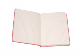Notes z długopisem A6 w pudełku - Pudrowy róż