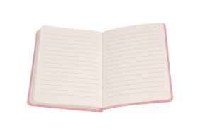 Notes z długopisem A6 w pudełku - Pudrowy róż