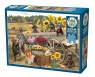 Puzzle 500 Labradory z wozu koniom lżej 113065 10+