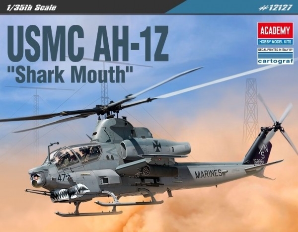 Model plastikowy USMC AH-1Z Shark Mouth (12127)