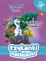 Disney. Czytanki naklejanki. Święta z Krainą Lodu