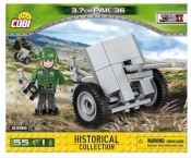 Cobi: Mała Armia. 3,7cm Pak 36 - niemiecka armata przeciwpancerna (2396)
