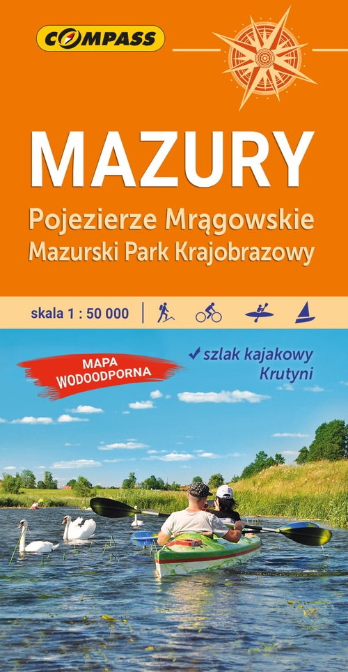 Mazury Pojezierze Mrągowskie Mazurski Park Krajobrazowy / Compass
