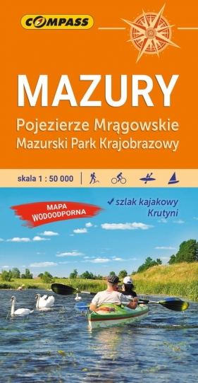 Mazury Pojezierze Mrągowskie Mazurski Park Krajobrazowy / Compass - Praca Zbiorowa