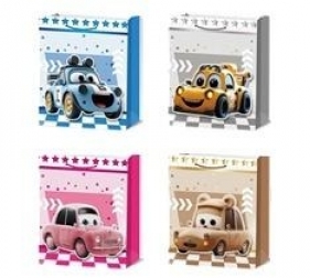 Torebka prezentowa M Pojazdy mix