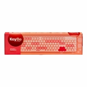 Klawiatura bezprzewodowa Keybe - Honey Pink