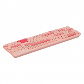 Klawiatura bezprzewodowa Keybe - Honey Pink