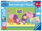 Ravensburger, Puzzle 2w1: Peppa w domu (075966)