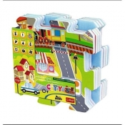 Edukacyjna układanka Puzzlopianka City