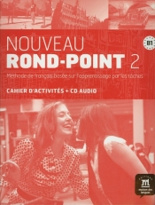 Nouveau Rond-Point 2 B1 Zeszyt ćwiczeń + CD - Josiane Labascoule